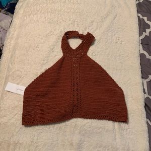 Crocheted Festival Top American Eagle